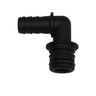 QC x 1/2" Elbow Hose Barb Fitting image 0